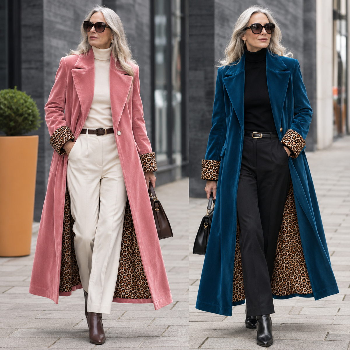 Madelle | Abrigo Largo de Corte Elegante