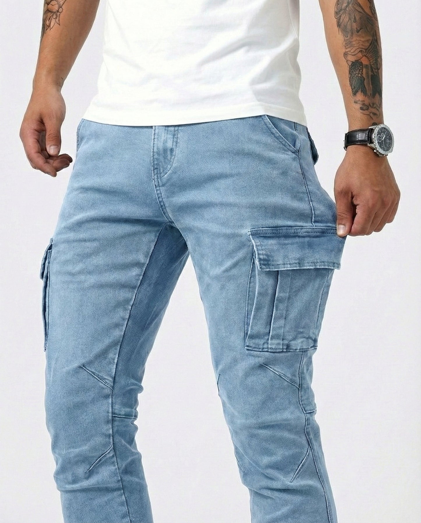 Pantalón Cargo Stretch