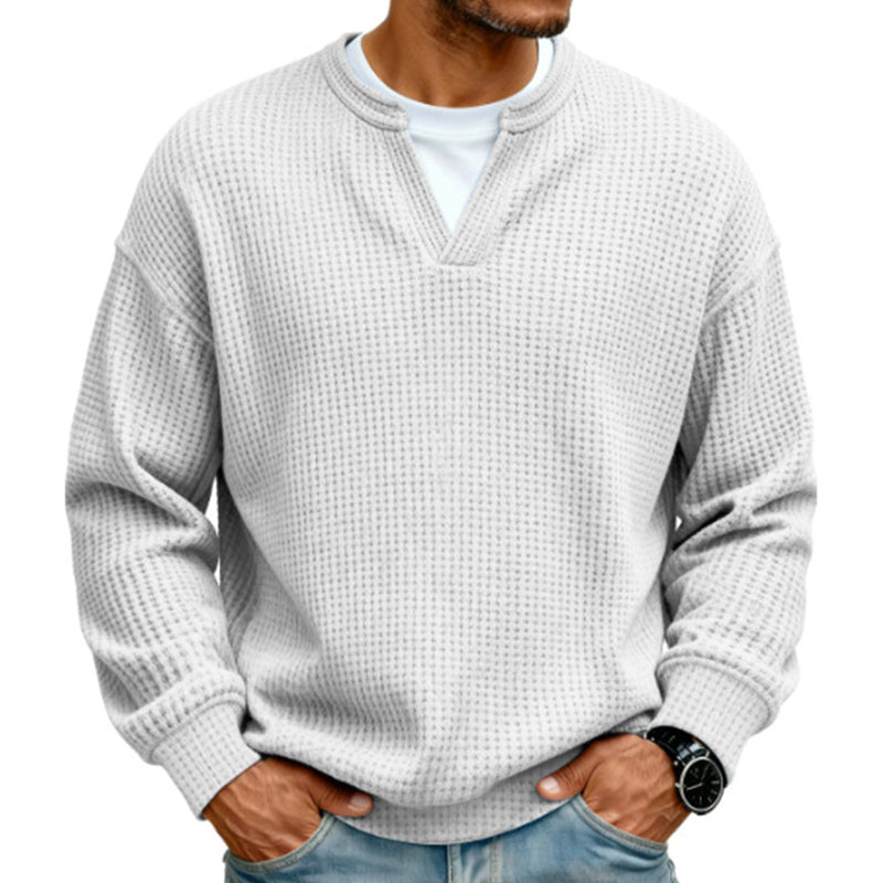 Camiseta Lorenzo waffle doble capa