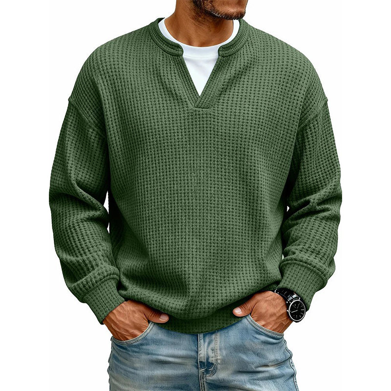 Camiseta Lorenzo waffle doble capa
