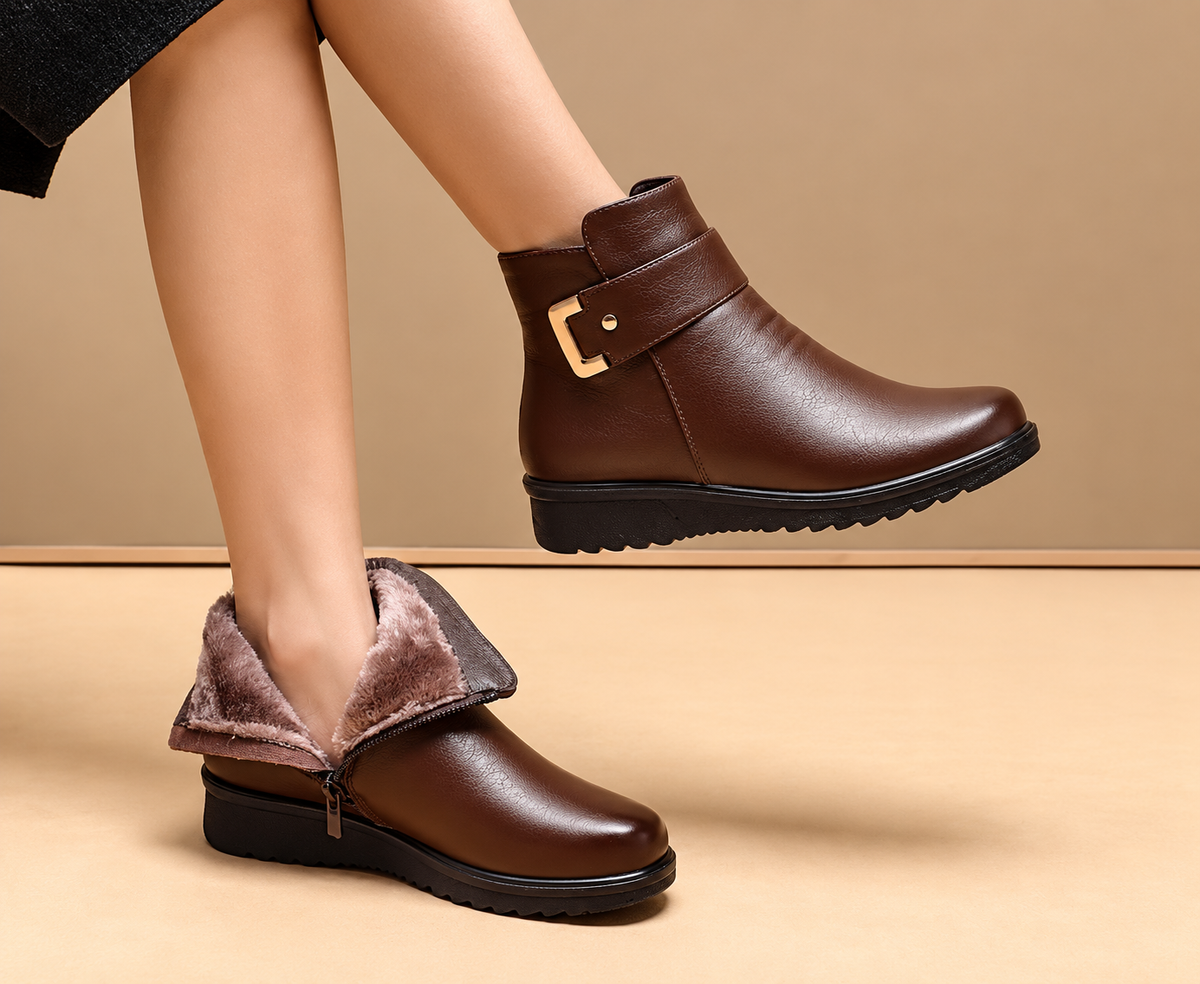 NORDYNA | Botines de invierno para mujer cálidos y elegantes
