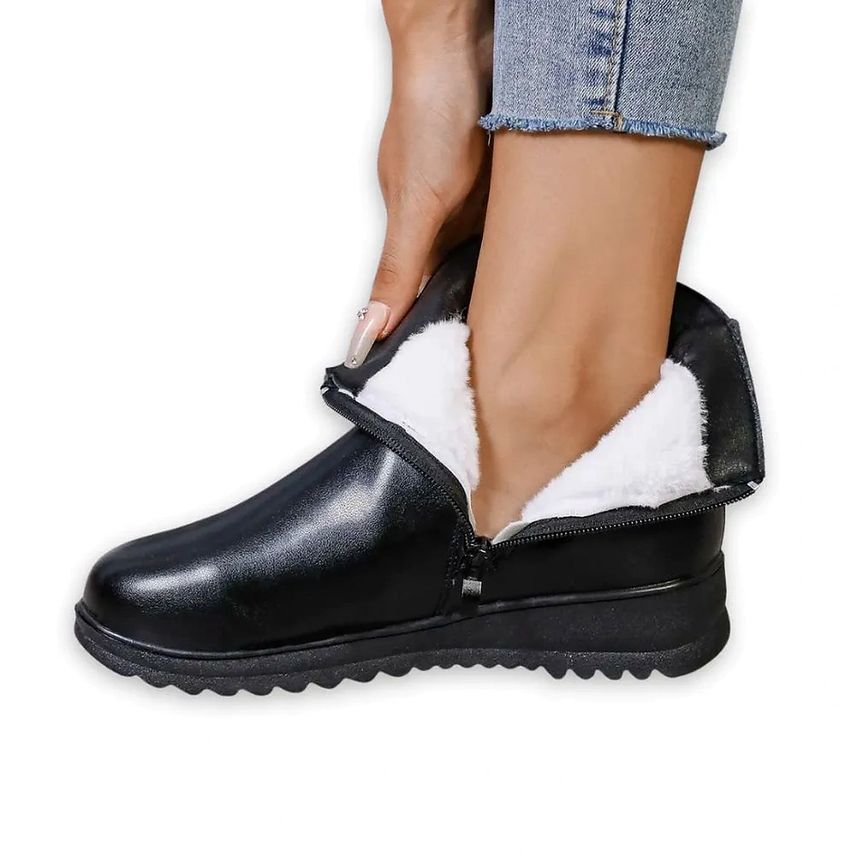NORDYNA | Botines de invierno para mujer cálidos y elegantes