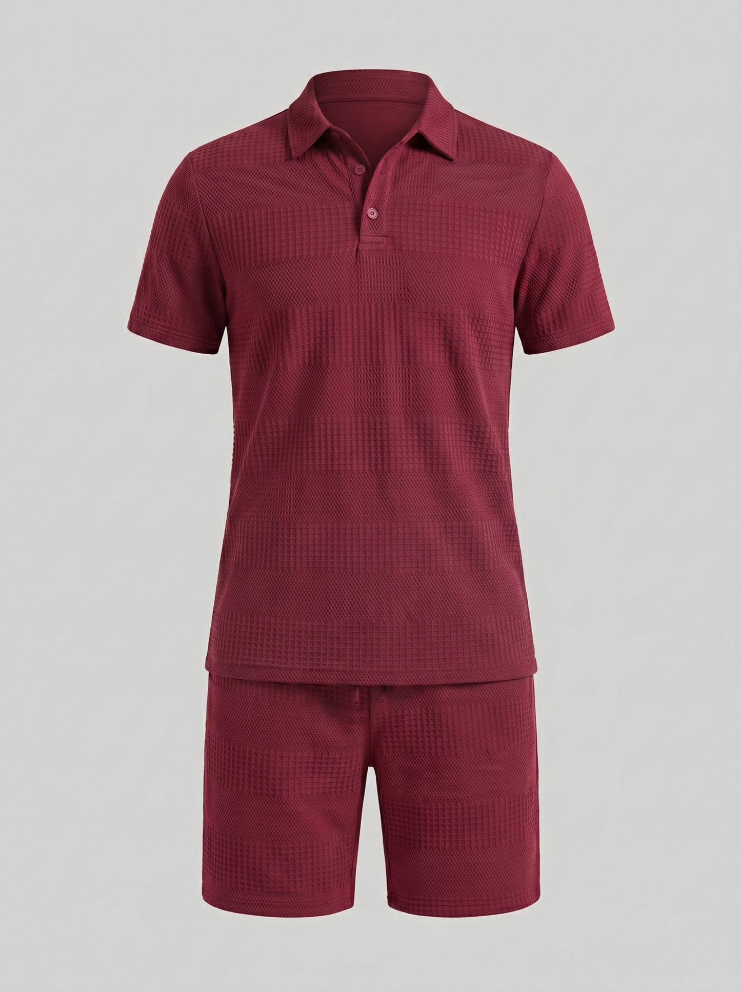 Conjunto de Polo y Pantalón Corto para Hombre – Casual de Verano