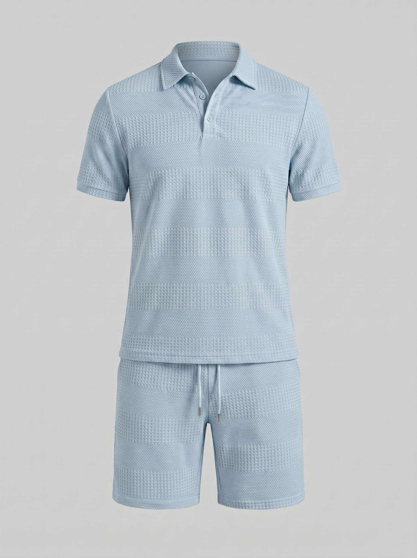 Conjunto de Polo y Pantalón Corto para Hombre – Casual de Verano