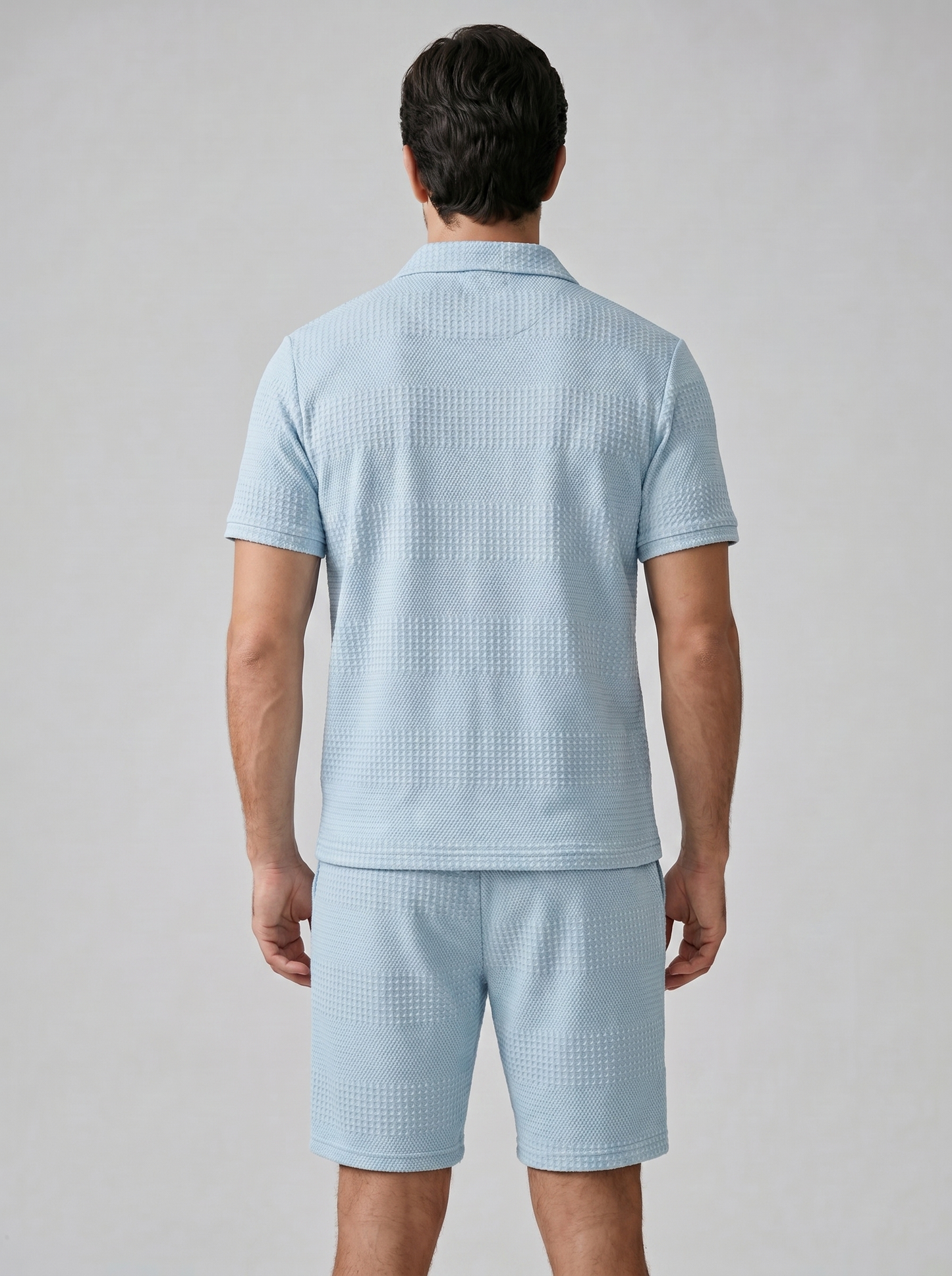 Conjunto de Polo y Pantalón Corto para Hombre – Casual de Verano
