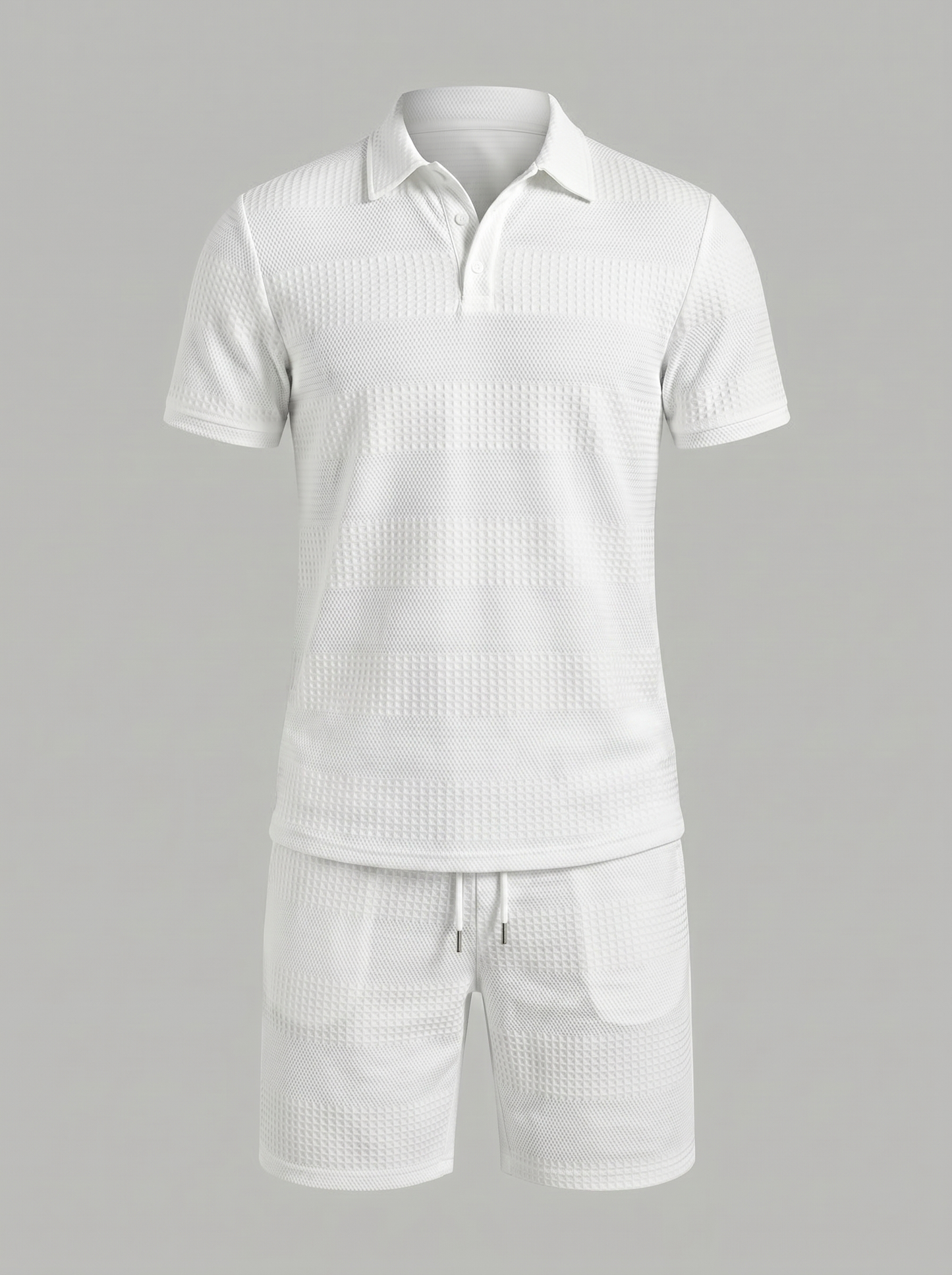 Conjunto de Polo y Pantalón Corto para Hombre – Casual de Verano
