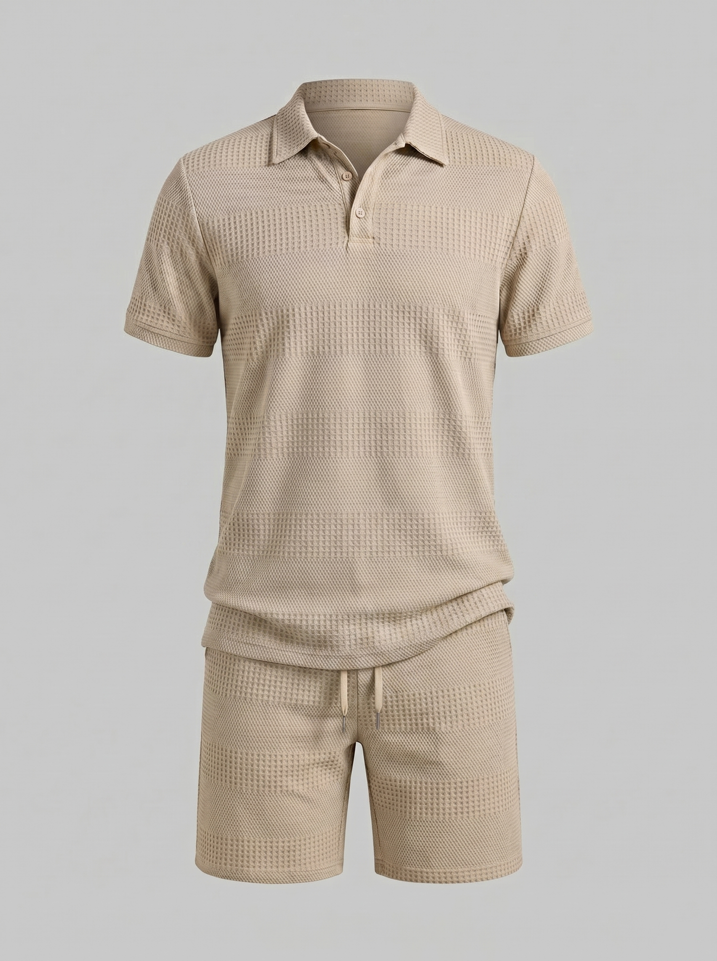 Conjunto de Polo y Pantalón Corto para Hombre – Casual de Verano