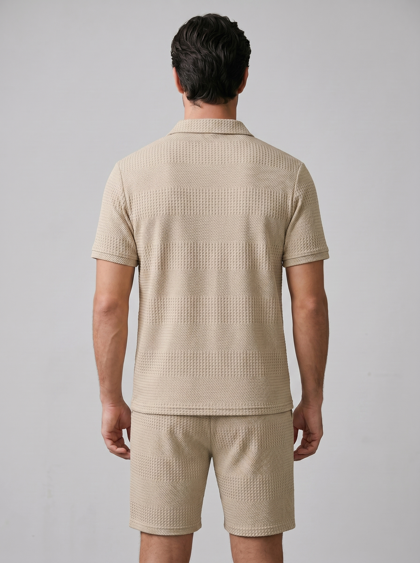 Conjunto de Polo y Pantalón Corto para Hombre – Casual de Verano