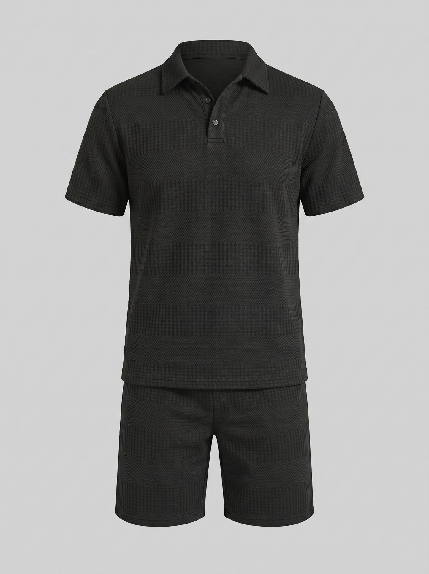 Conjunto de Polo y Pantalón Corto para Hombre – Casual de Verano