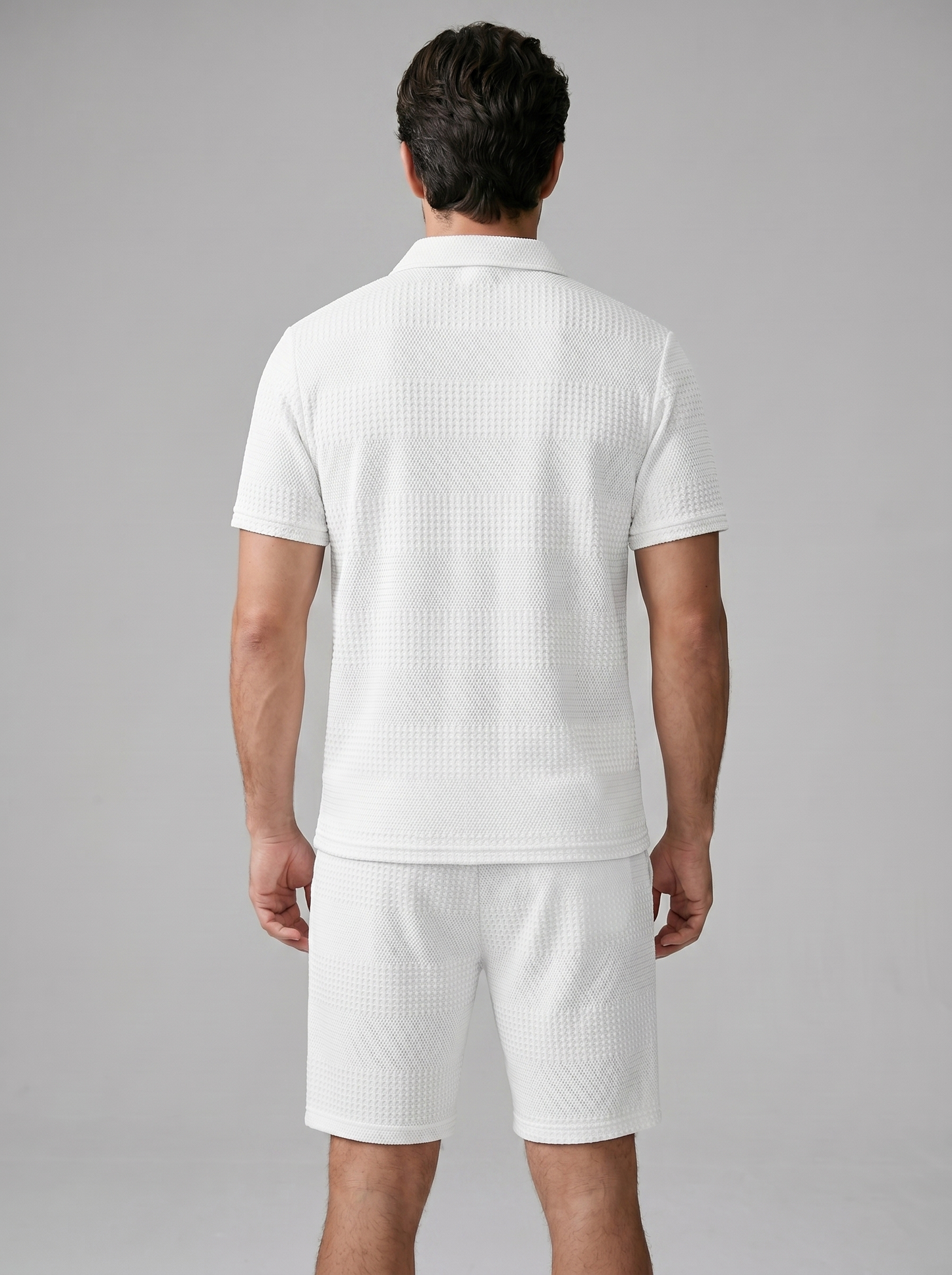Conjunto de Polo y Pantalón Corto para Hombre – Casual de Verano