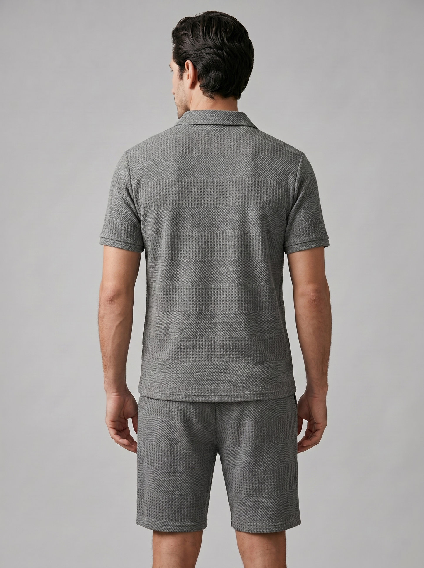 Conjunto de Polo y Pantalón Corto para Hombre – Casual de Verano