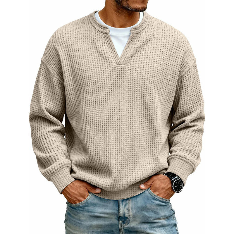 Camiseta Lorenzo waffle doble capa