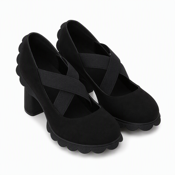 Zapatos Mary Jane de punta redonda