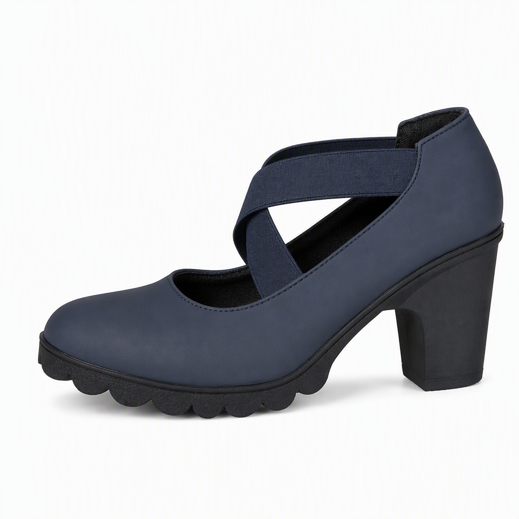 Zapatos Mary Jane de punta redonda